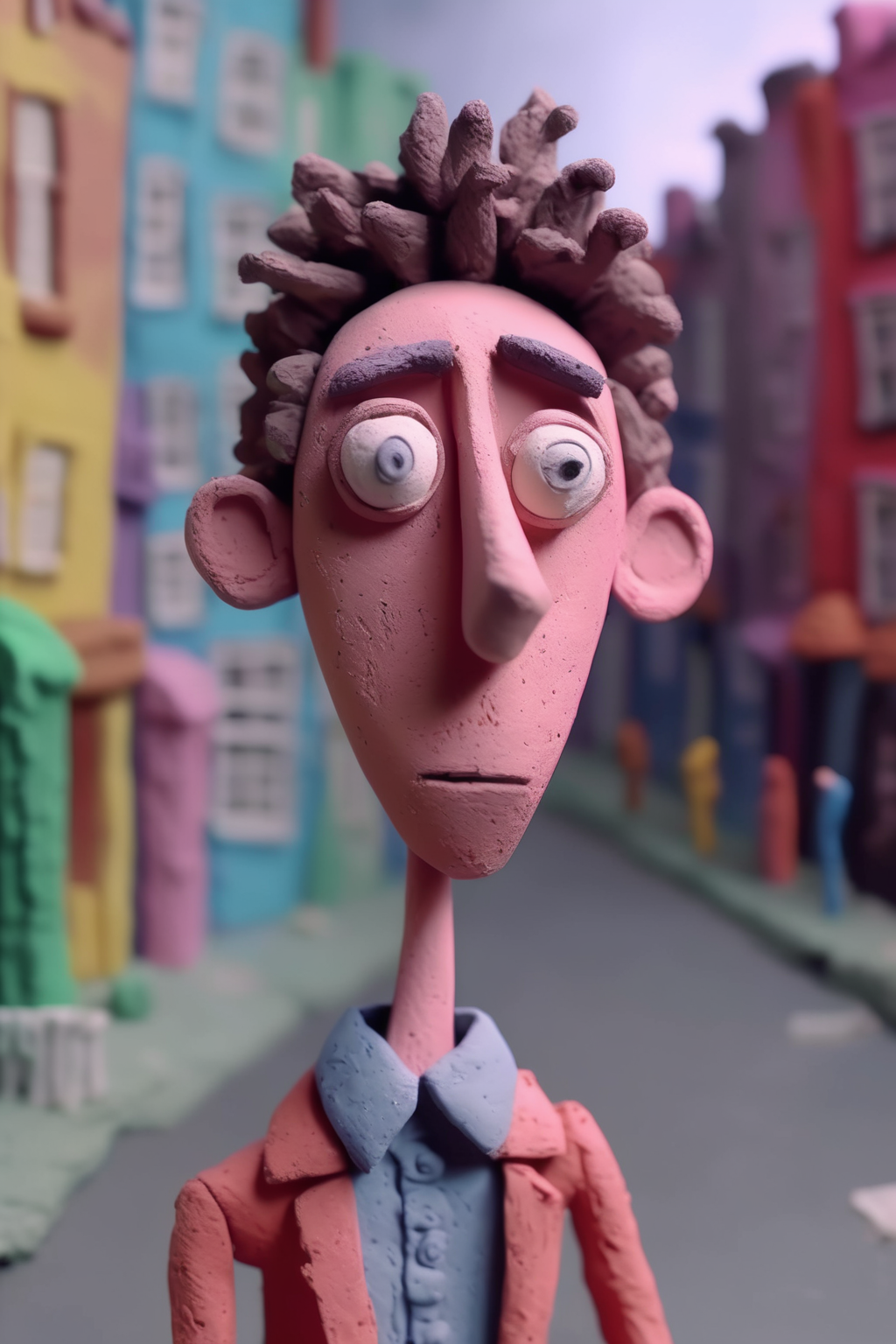 00418-1853284037-_lora_Clay Animation_1_Clay Animation - a head and shoulder portrait in CLAYMATION of a 20 year old man on a street in the style.png